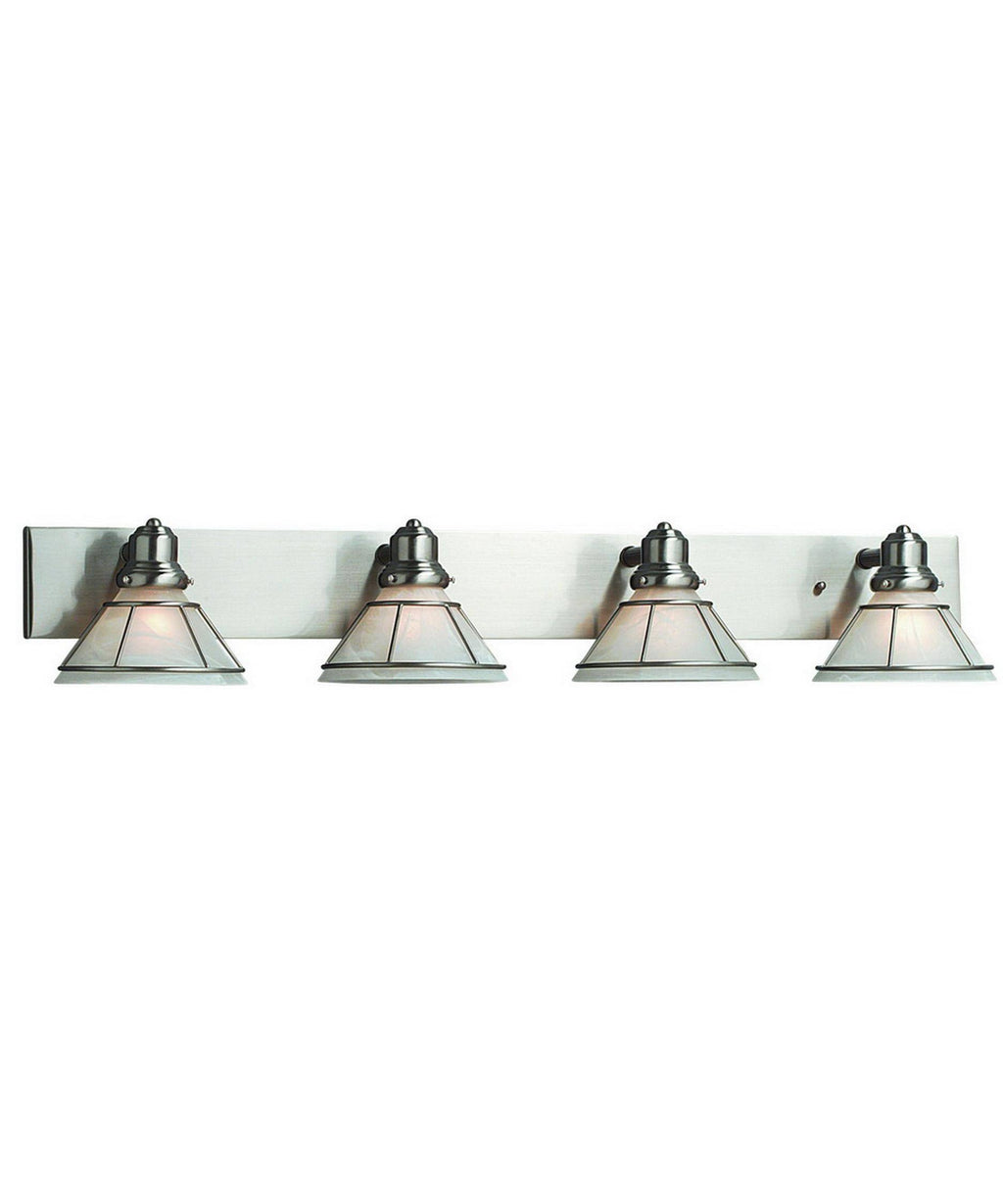 4 Light Bath Satin Nickel Z645101